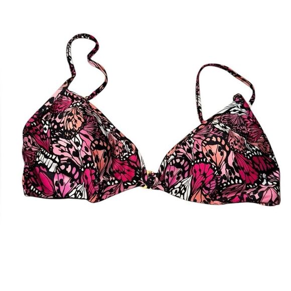 L*Space NWT Eco Chic Econyl® Helena Bikini Top in Butterfly Effect Size Medium - Picture 6 of 9